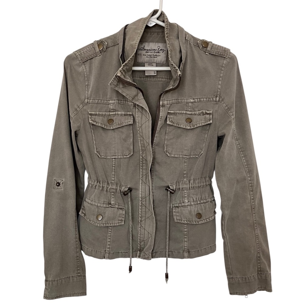 American Rag Khaki Green Utility Jacket